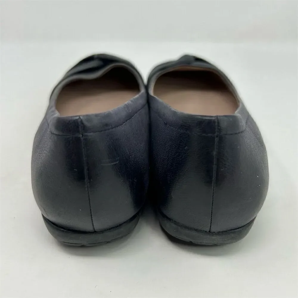 ABEO Terrie Women's Ballet Flats Black Gray Ombre Size 7 Neutral Casual Slip On